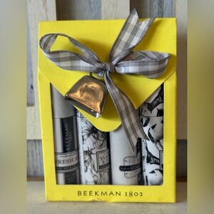 Beekman 1802 PURE Goat Milk 4pk Lip Balm for Dry/Chapped Lips 0.15oz NIP w/ Bell